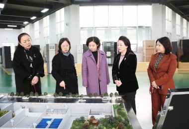 湖南省婦聯(lián)黨組書記、主席楊蘭英一行到華時捷科技調(diào)研